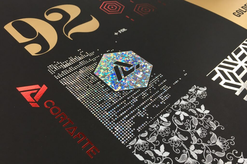 Estampagem a quente; Hot Foil