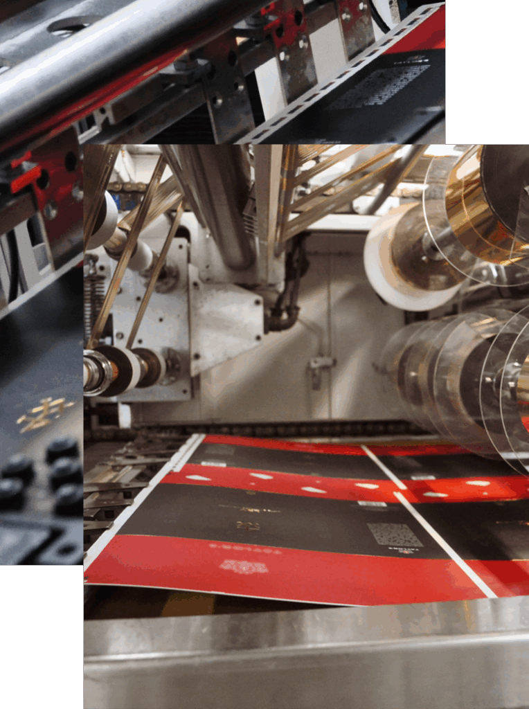 Estampagem a quente, hot stamping